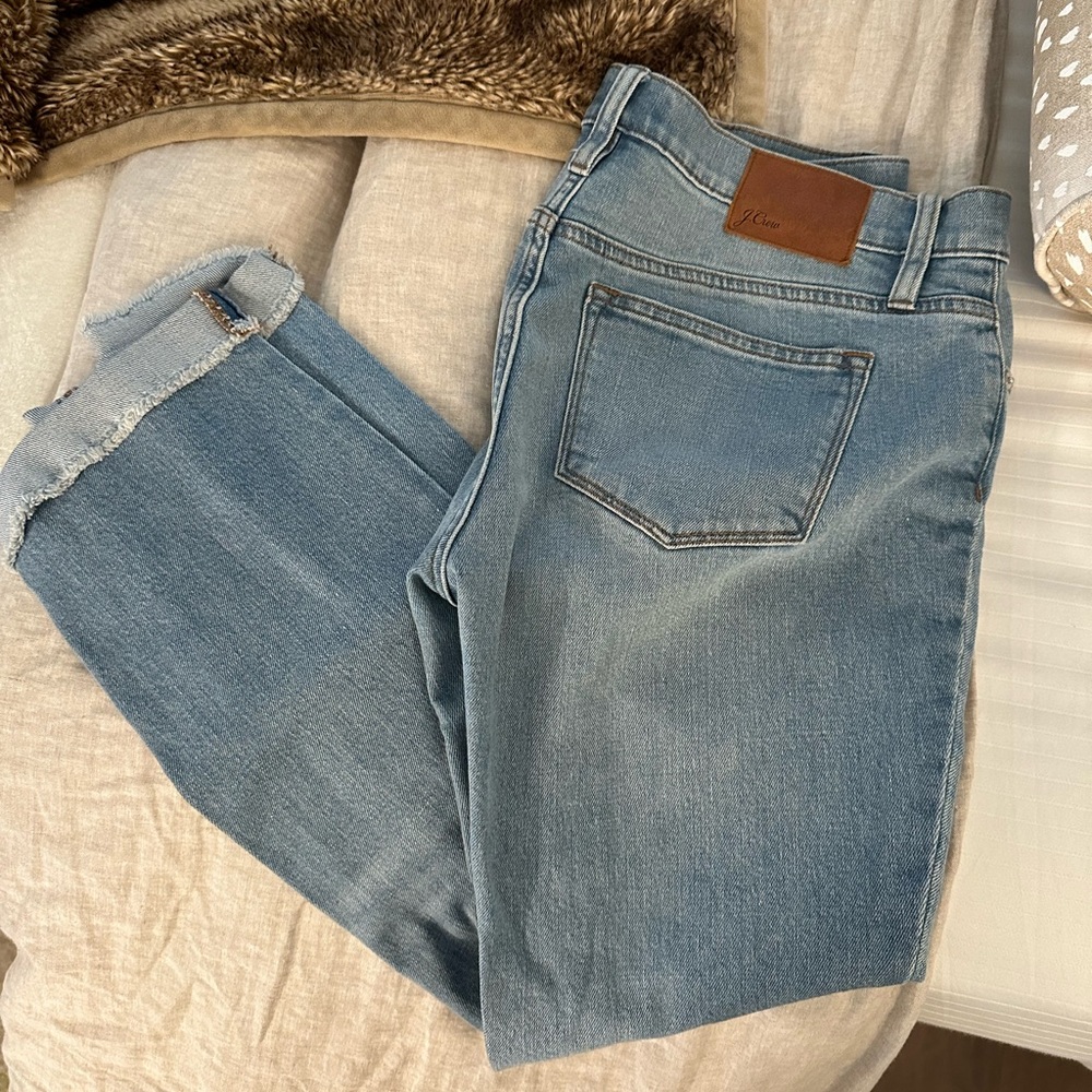 J. Crew Slim Broken In Boyfriend Jeans